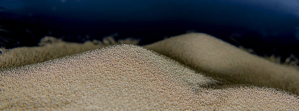 แบนเนอร์ทรายไร้ฝุ่นสำหรับพ่นทราย